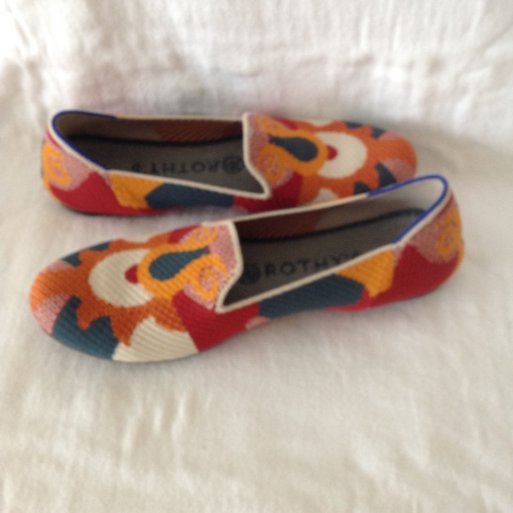 Rothy's Shoes - Rothy Moroccan Amber Round Toe Loafers. RETIRED